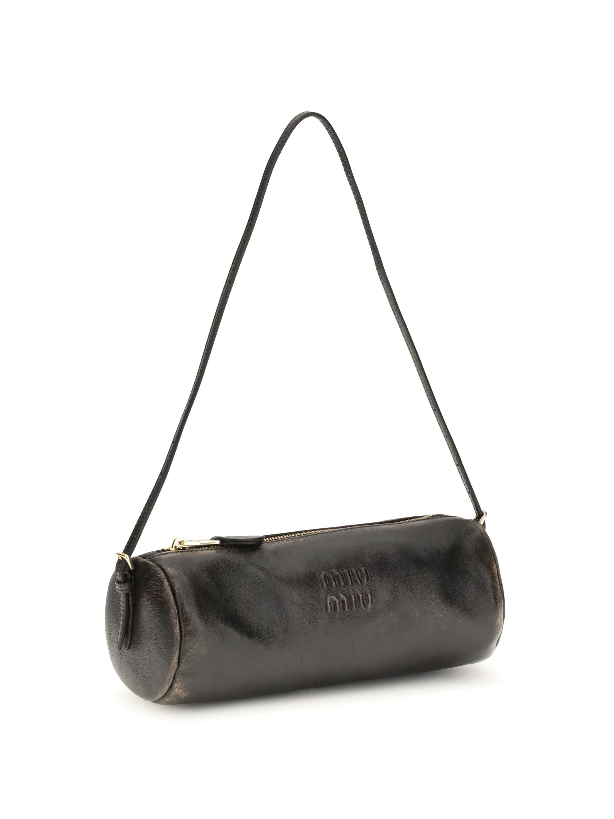 Miu Miu Pouch crafted in aged-effect nappa leather Size ONE SIZE - 2 Thumbnail