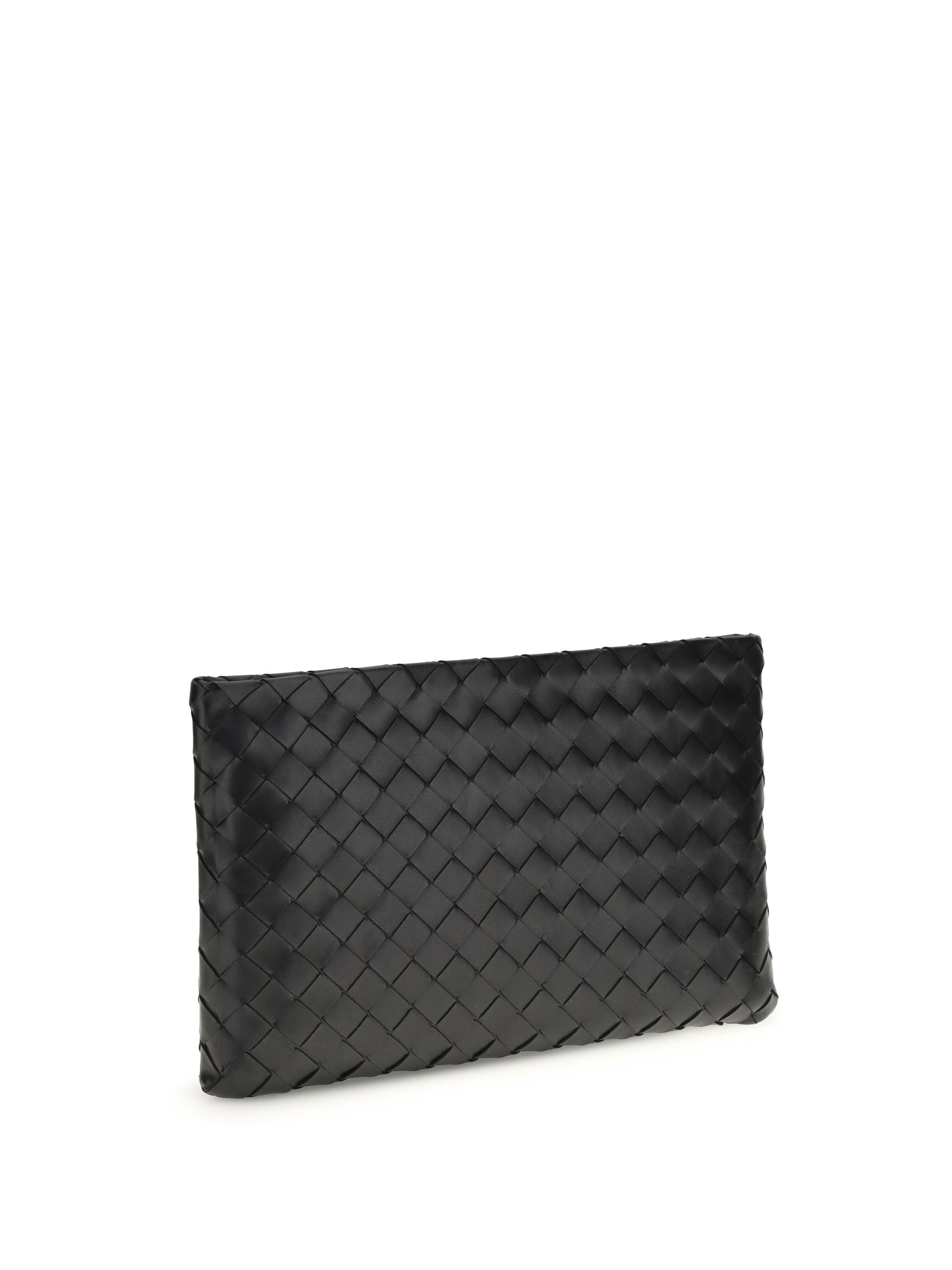 Bottega Veneta Medium leather Clutch Bag Size ONE SIZE - 3 Thumbnail