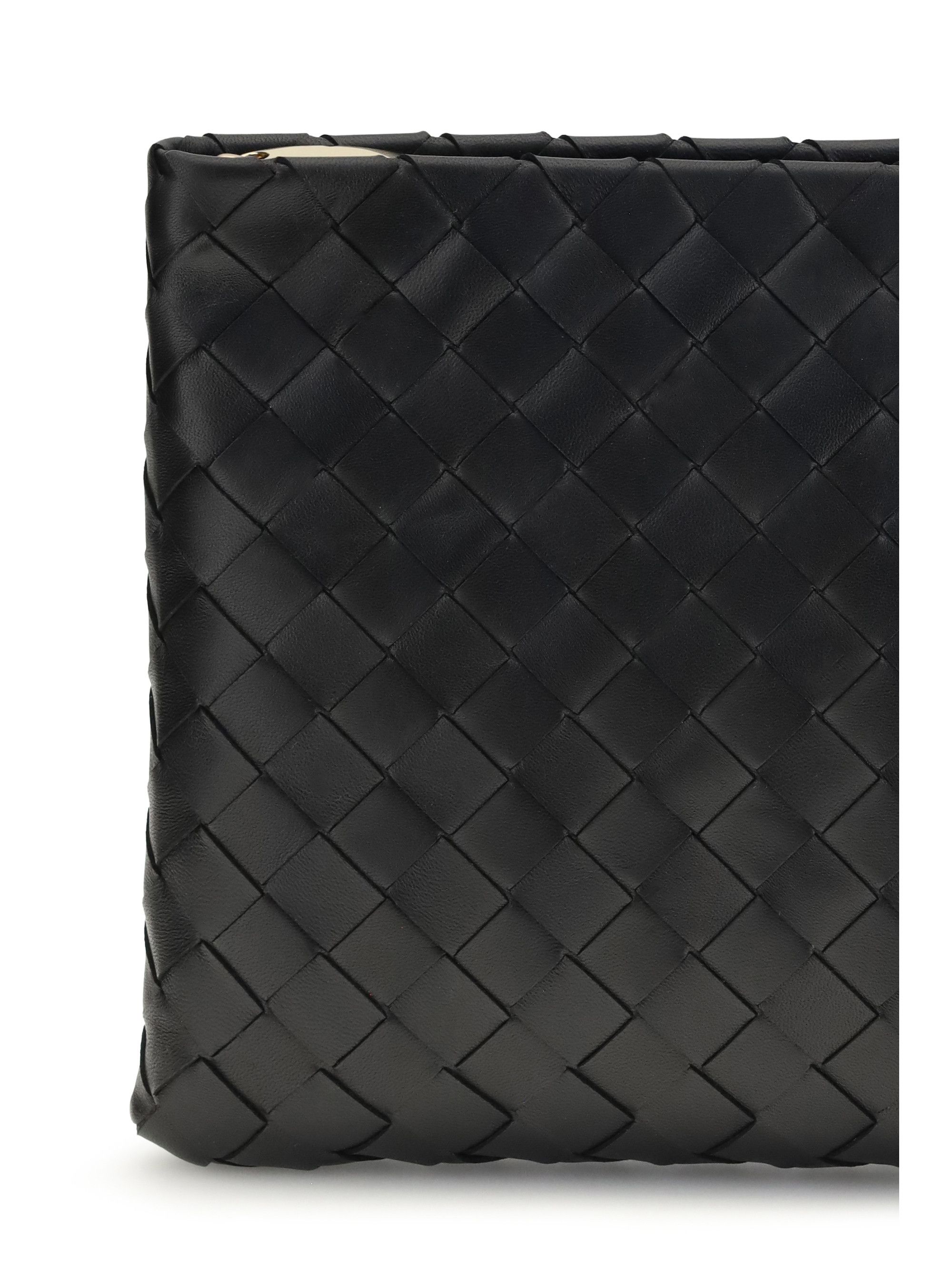 Bottega Veneta Medium leather Clutch Bag Size ONE SIZE - 4 Thumbnail