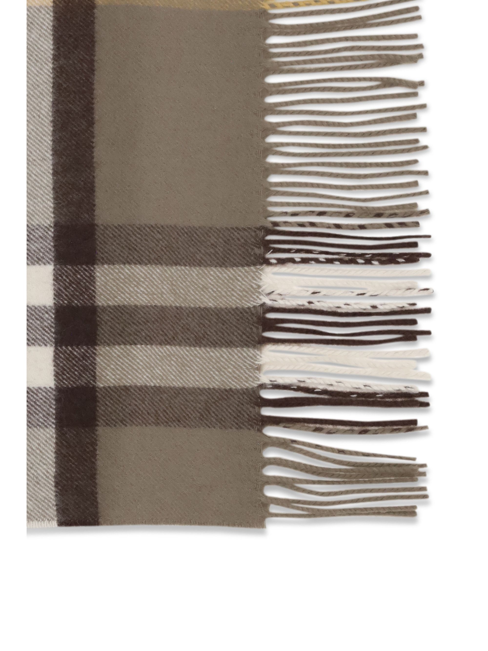 Burberry Embroidered cashmere Scarf Size ONE SIZE - 3 Thumbnail