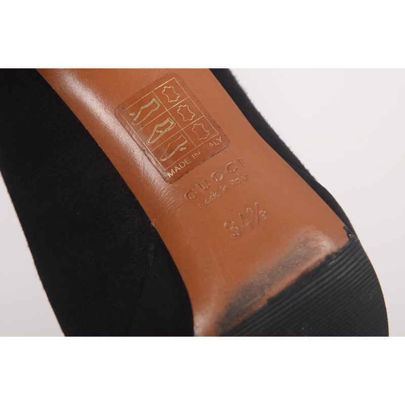 Gucci Gucci Black High Heels Size US 5 / IT 35 - 7 Thumbnail