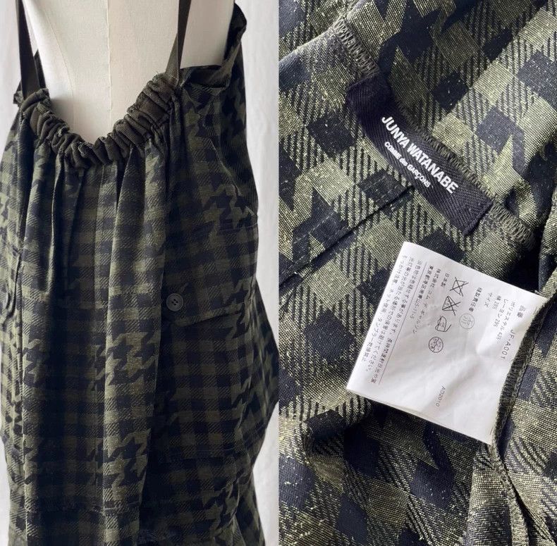 Junya Watanabe Junya Watanabe CDG Houndstooth Overall Dress Size XS / US 0-2 / IT 36-38 - 9 Thumbnail