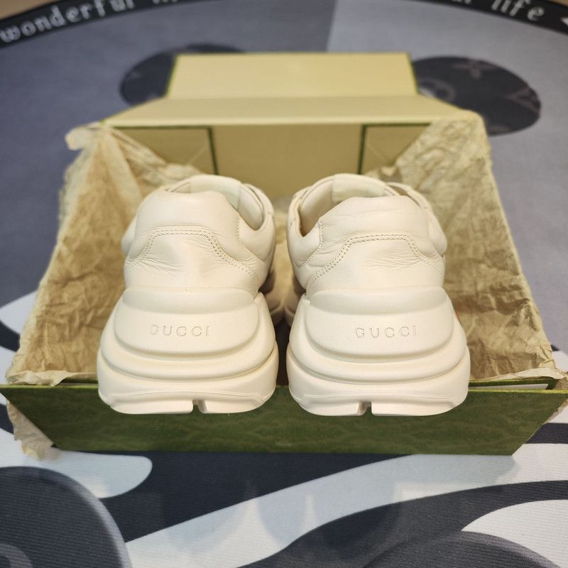 Gucci Gucci Rhyton Logo Low-Top Dad Sneakers 0079 Size US 8 / EU 41 - 3 Thumbnail