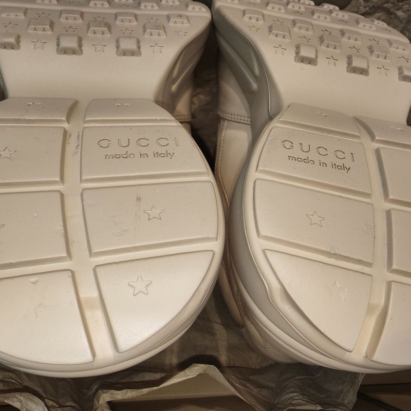 Gucci Gucci Rhyton Logo Low-Top Dad Sneakers 0079 Size US 8 / EU 41 - 12 Thumbnail
