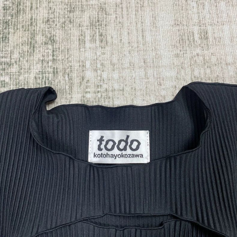 Japanese Brand Todo Kotohayokozawa Women's Sleeveless Top-yf Size S / US 4 / IT 40 - 2 Thumbnail