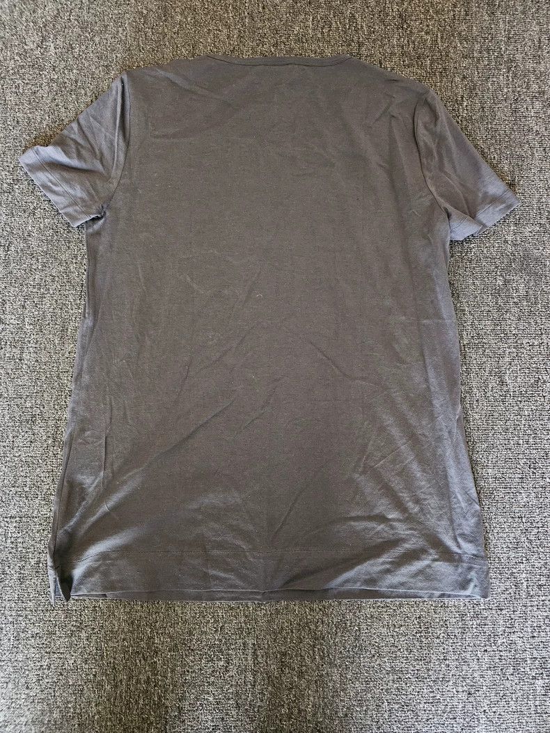 Loro Piana Loro Piana Women's Gray Short-Sleeve T-shirt-yf Size L / US 10 / IT 46 - 4 Thumbnail