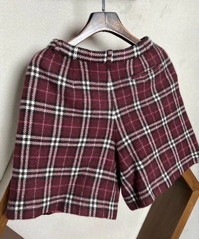 Burberry Burberry Color-block Women's Wool Shorts Size 28" / US 6 / IT 42 - 5 Thumbnail