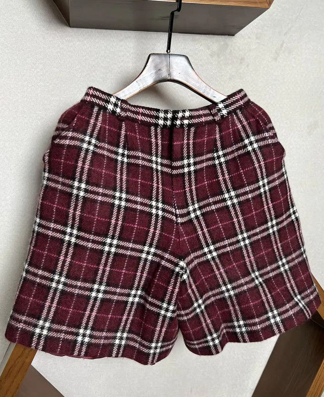 Burberry Burberry Color-block Women's Wool Shorts Size 28" / US 6 / IT 42 - 6 Thumbnail