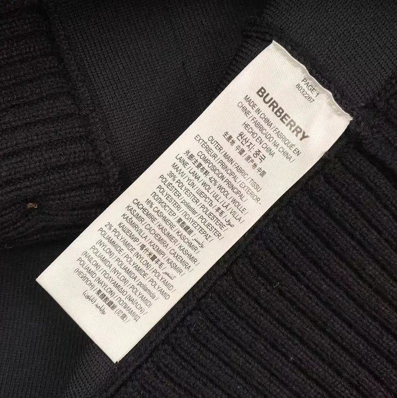Burberry Burberry Black Cardigan for Women Size S / US 4 / IT 40 - 4 Thumbnail