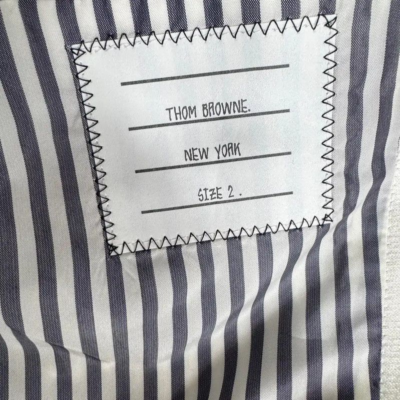 Thom Browne Thom Browne Colorblock Cotton Blazer 0089 Size US M / EU 48-50 / 2 - 4 Thumbnail