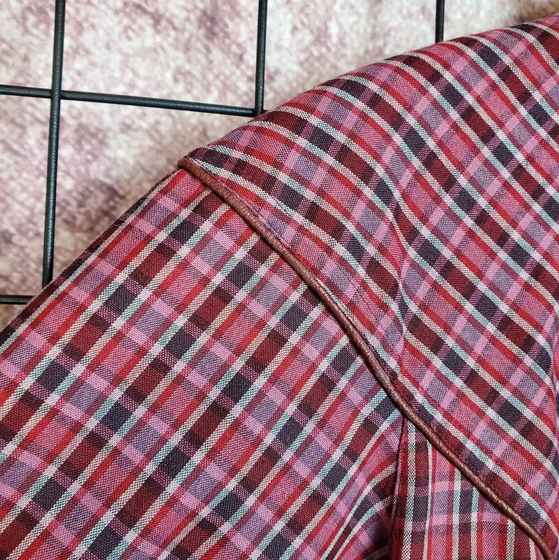 Dior Dior Red Wool Plaid Long Sleeve Cardigan 0089 Size M / US 6-8 / IT 42-44 - 9 Thumbnail