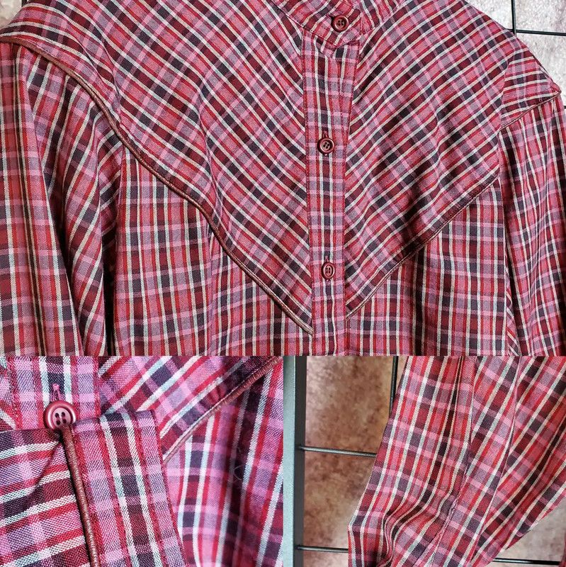 Dior Dior Red Wool Plaid Long Sleeve Cardigan 0089 Size M / US 6-8 / IT 42-44 - 5 Thumbnail