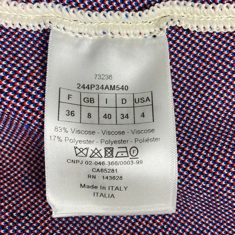 Dior Dior Colorblocked Polyester Women's Shorts 0089 Size 23" - 5 Thumbnail