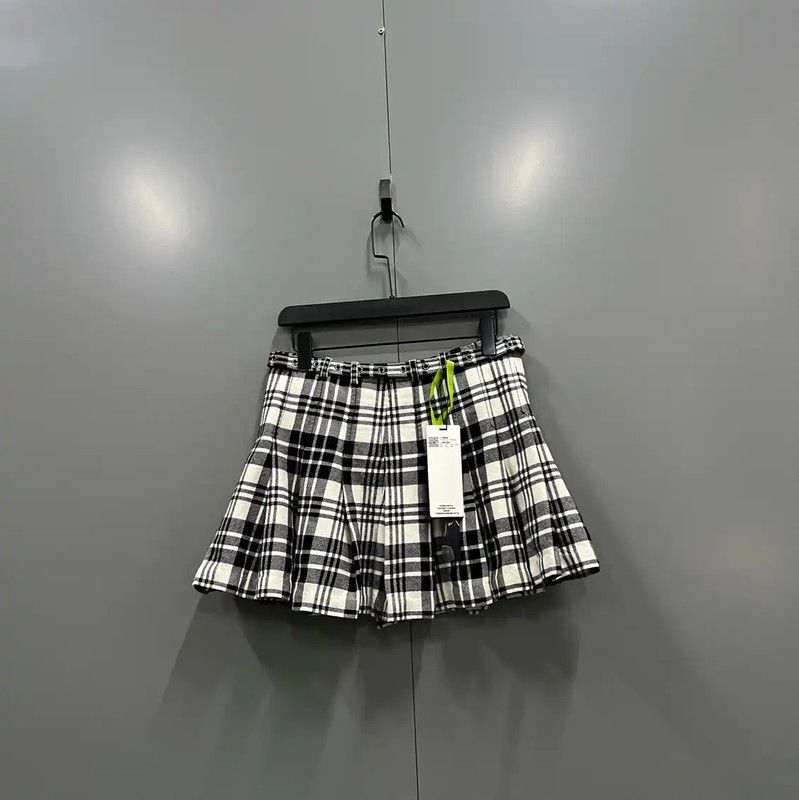 Dior Dior Multicolor Cotton Pleated Mini Skirt 0089 Size 24" / US 00 / IT 34 - 2 Thumbnail