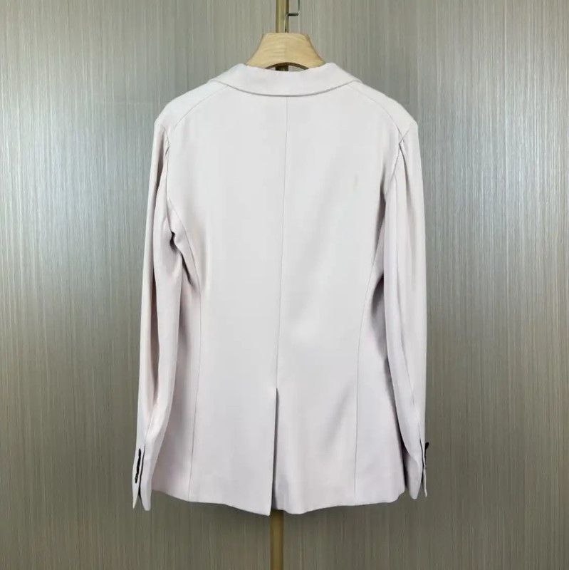 Dior Dior Light Pink Silk Women's Cardigan 0089 Size M / US 6-8 / IT 42-44 - 2 Thumbnail