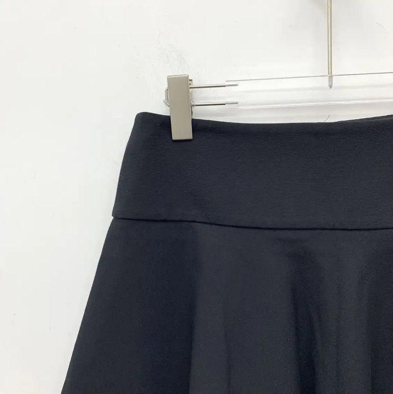 Valentino Valentino Black Women's Flared Skirt 0089 Size 28" / US 6 / IT 42 - 3 Thumbnail