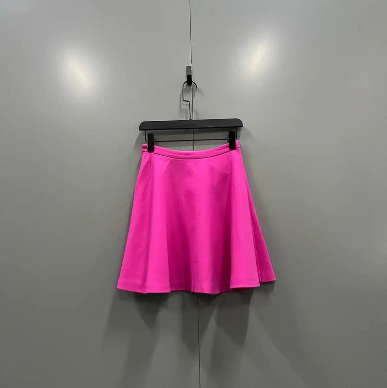 Miu Miu Miu Miu Pink Cotton Summer Mini Skirt 0089 Size 24" / US 00 / IT 34 - 2 Thumbnail
