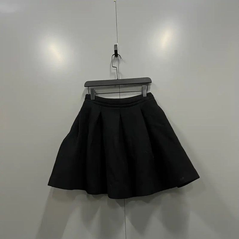 Miu Miu Miu Miu Black Cotton Summer Skirt 0089 Size 28" / US 6 / IT 42 - 2 Thumbnail