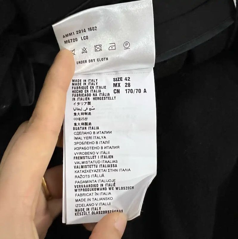 Miu Miu Miu Miu Black Cotton Summer Skirt 0089 Size 28" / US 6 / IT 42 - 4 Thumbnail