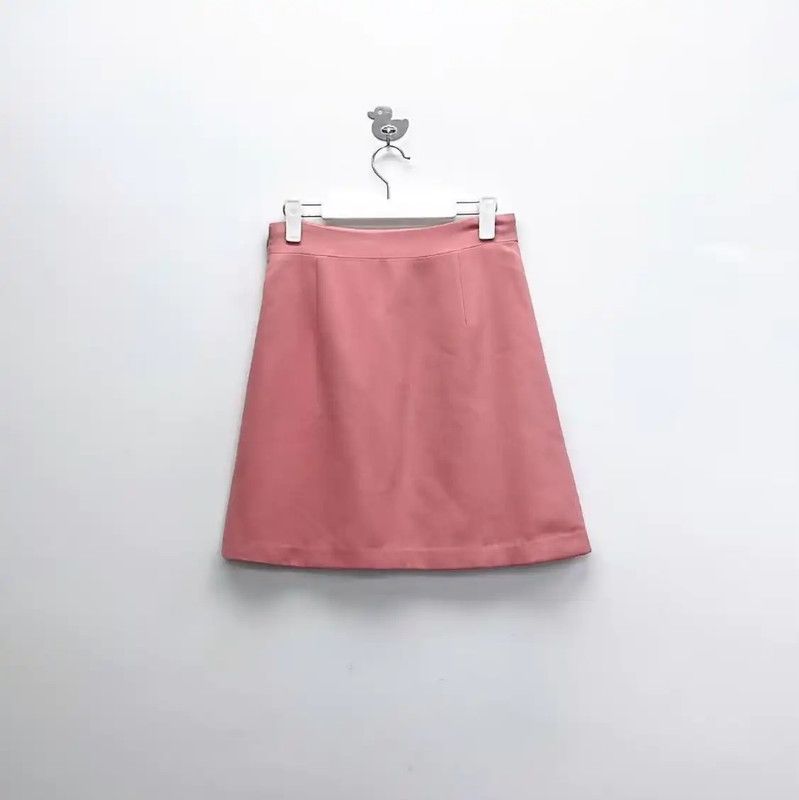 Miu Miu Miu Miu Pink A-line Mini Skirt 0089 Size 26" / US 2 / IT 38 - 2 Thumbnail