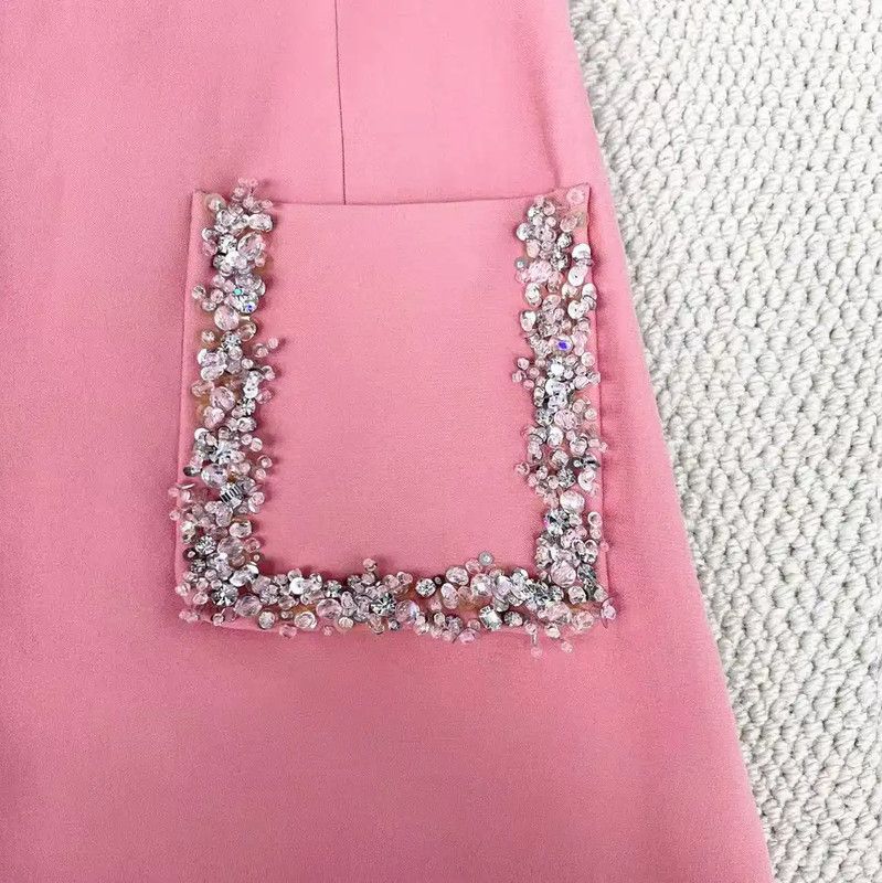 Miu Miu Miu Miu Pink A-line Mini Skirt 0089 Size 26" / US 2 / IT 38 - 3 Thumbnail