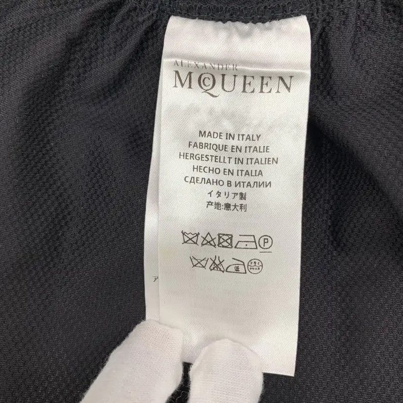 Alexander McQueen Alexander McQueen Black Cotton Ruffled Skirt 0089 Size 26" / US 2 / IT 38 - 6 Thumbnail