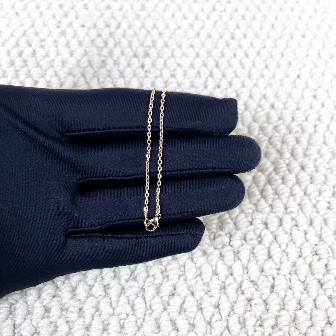 Hermes hermes pop h rose gold pendant necklace Size ONE SIZE - 5 Thumbnail