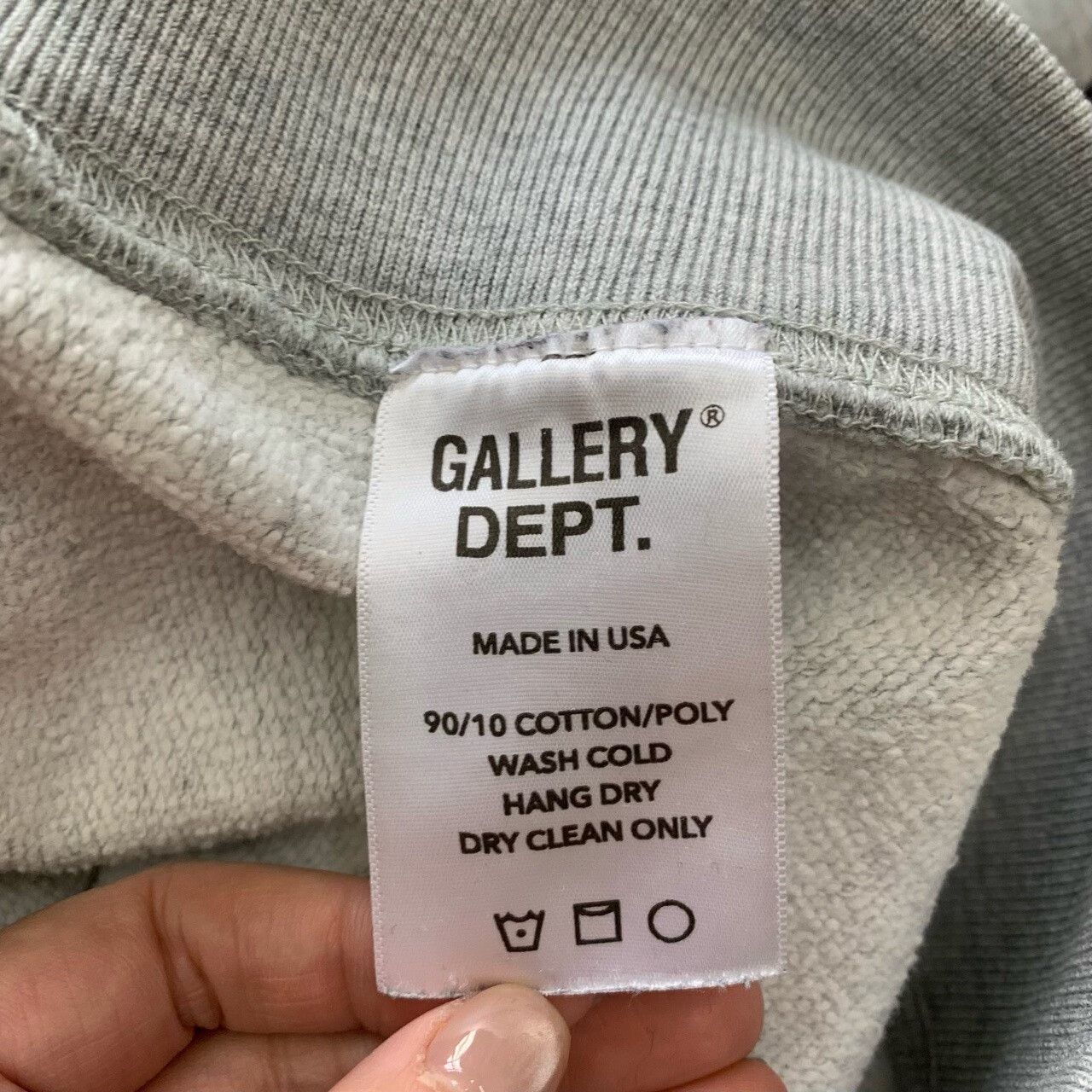 Gallery Dept. gray splatter hoodie from Gallery Dept Size US XL / EU 56 / 4 - 7 Thumbnail