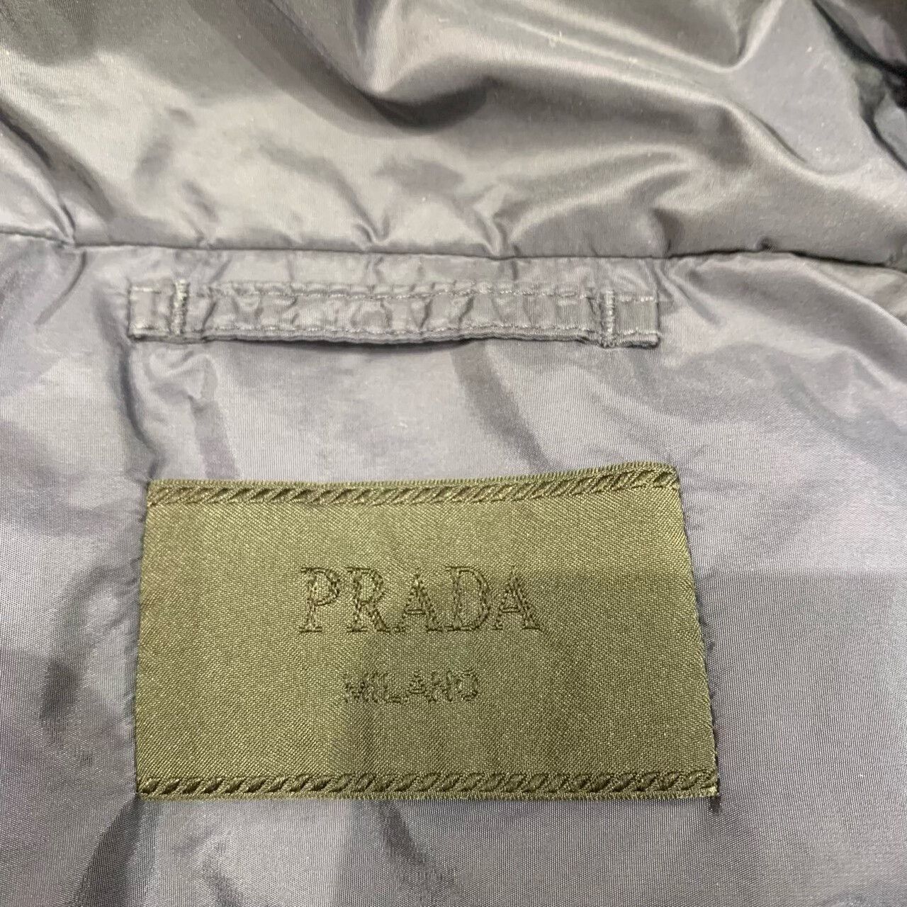Prada prada navy nylon cotton jacket size 52 Size US L / EU 52-54 / 3 - 4 Thumbnail