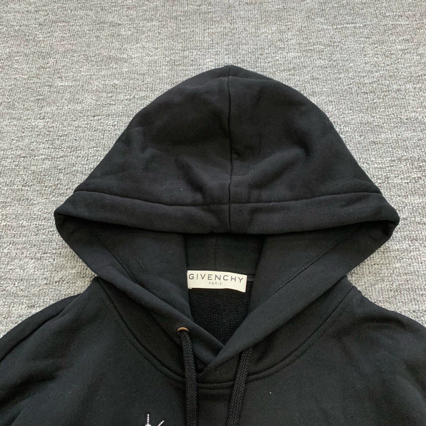 Givenchy Givenchy Black Hoody with Car Motel Design Size US L / EU 52-54 / 3 - 7 Thumbnail