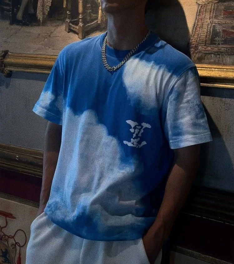 Louis Vuitton lv cloud print short-sleeve t-shirt Size US M / EU 48-50 / 2 - 4 Thumbnail