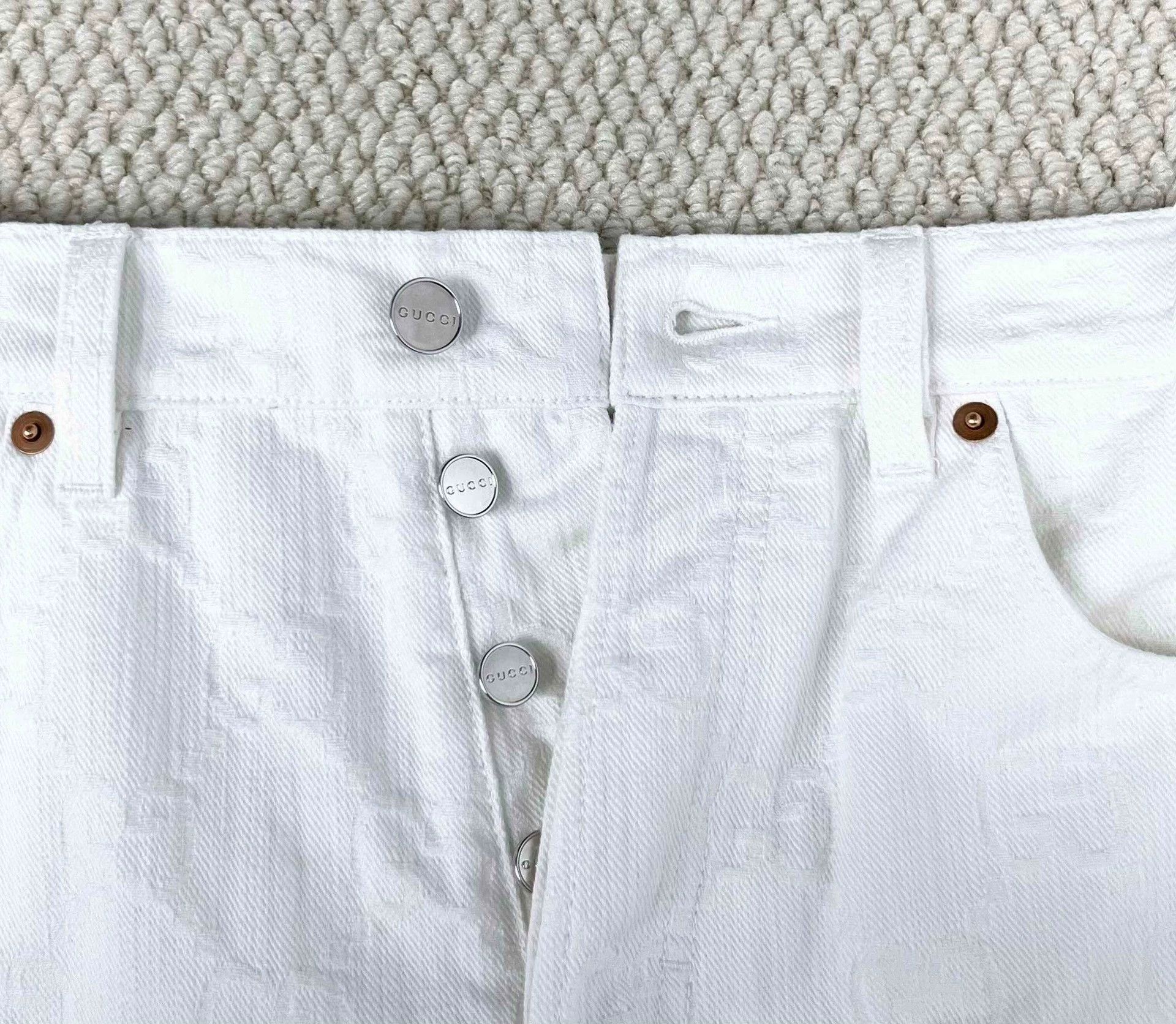 Gucci gucci ss24 logo denim shorts for men Size US 26 / EU 42 - 5 Thumbnail