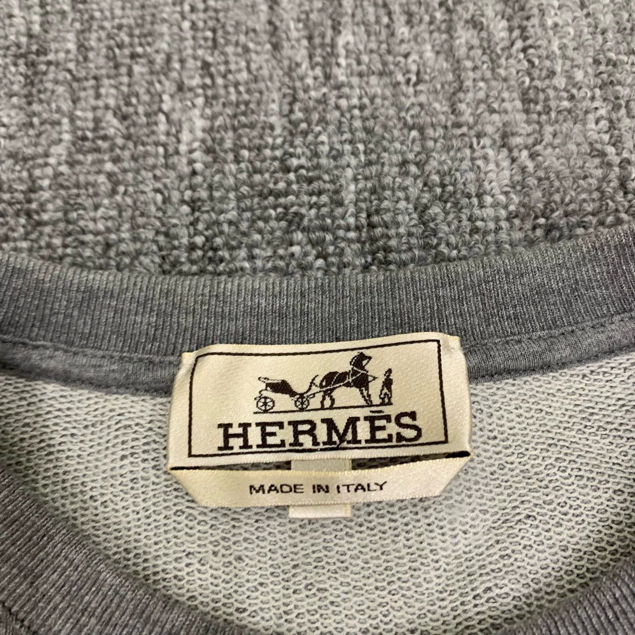 Hermes hermes gray crew neck sweatshirt size m Size US M / EU 48-50 / 2 - 6 Thumbnail