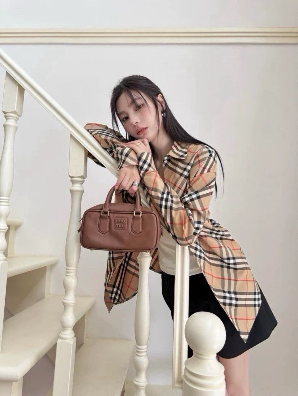Burberry burberry classic check long sleeve shirt jacket Size S / US 4 / IT 40 - 8 Thumbnail