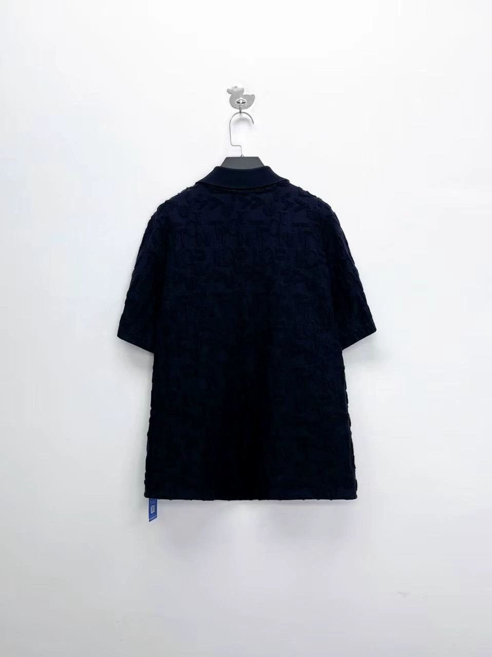 Louis Vuitton louis vuitton navy blue short sleeve polo Size US M / EU 48-50 / 2 - 2 Thumbnail