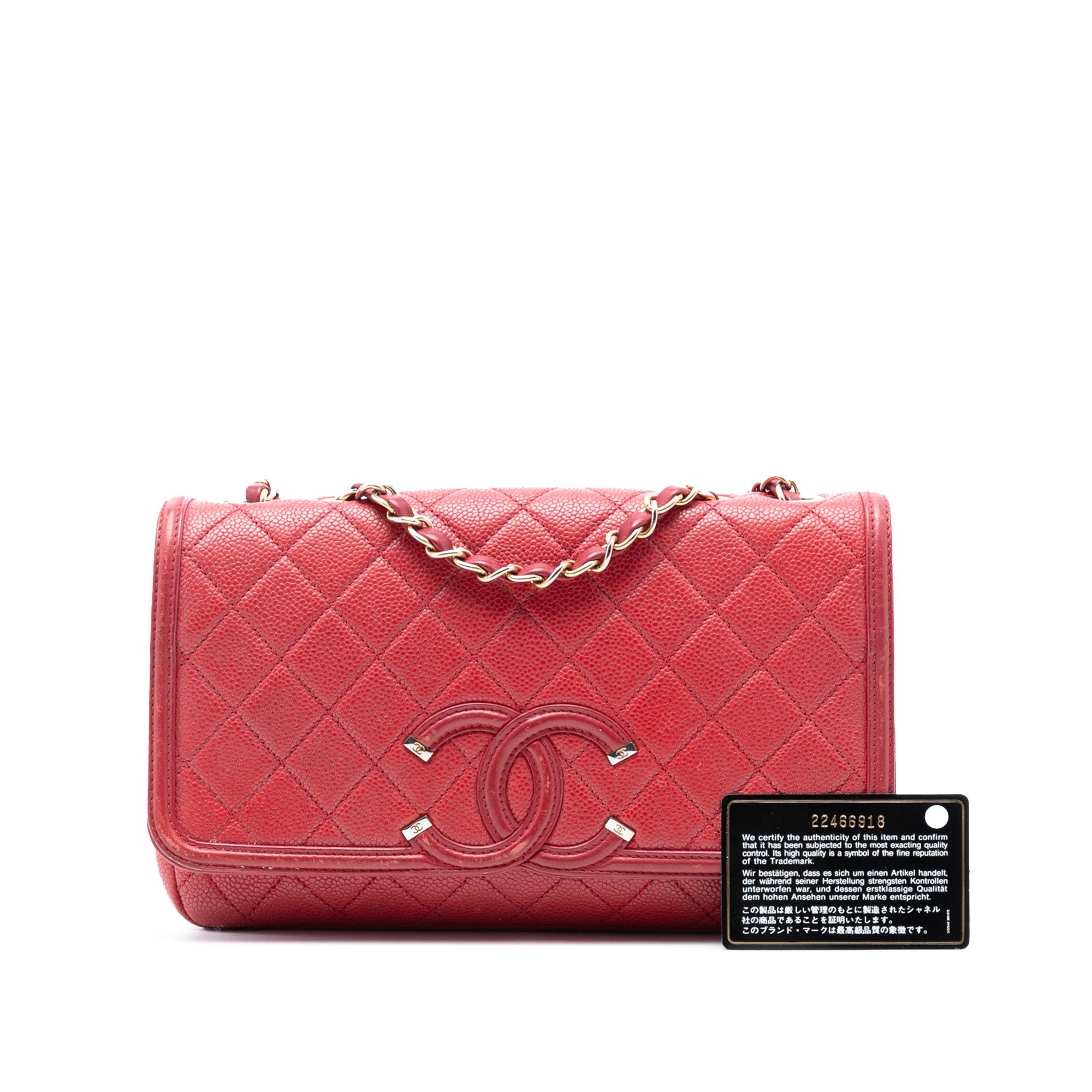 Chanel Chanel Medium Caviar CC Filigree Flap Size ONE SIZE - 8 Thumbnail