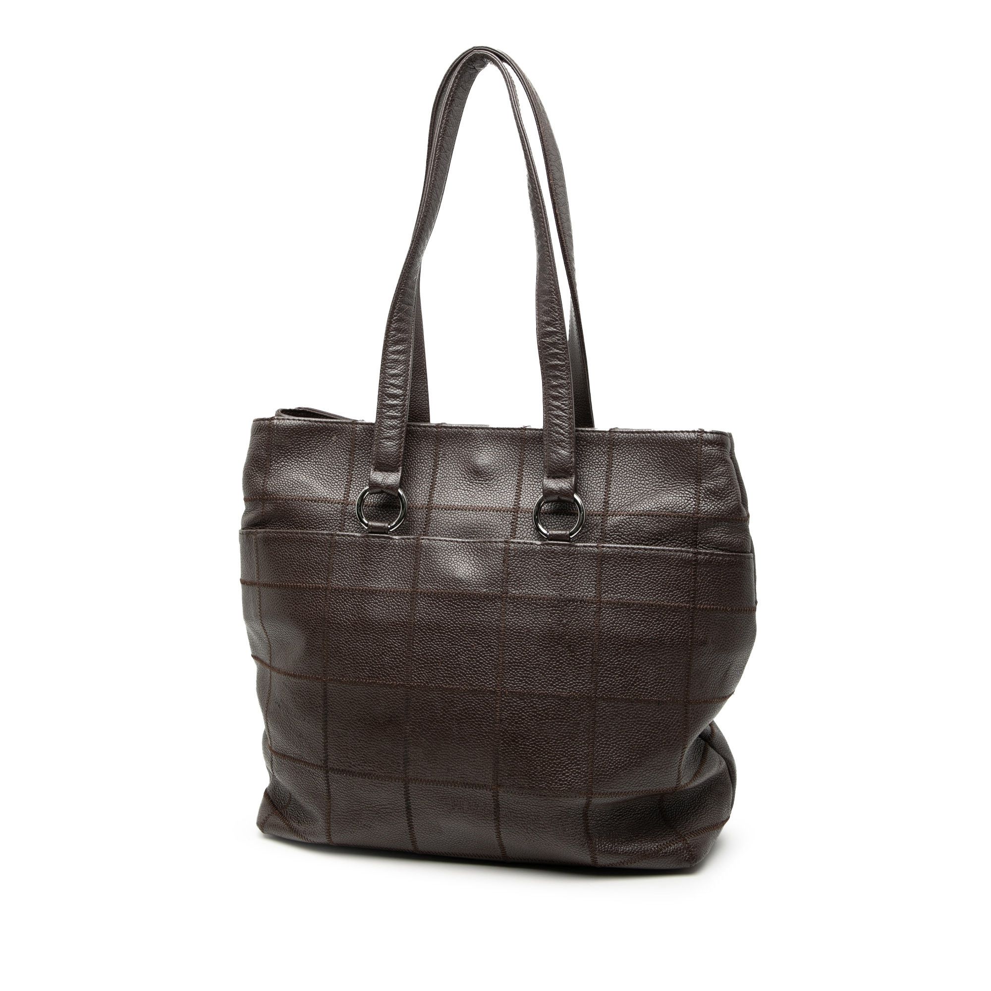 Chanel Chanel Chocolate Bar Stitched Caviar Tote Size ONE SIZE - 2 Thumbnail