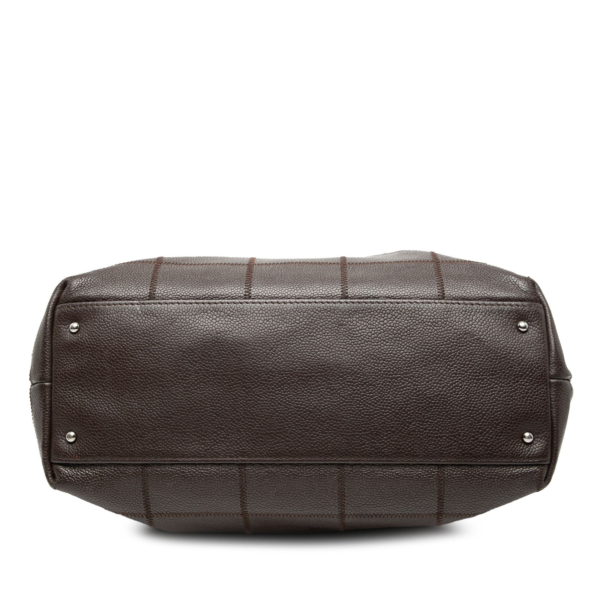 Chanel Chanel Chocolate Bar Stitched Caviar Tote Size ONE SIZE - 3 Thumbnail
