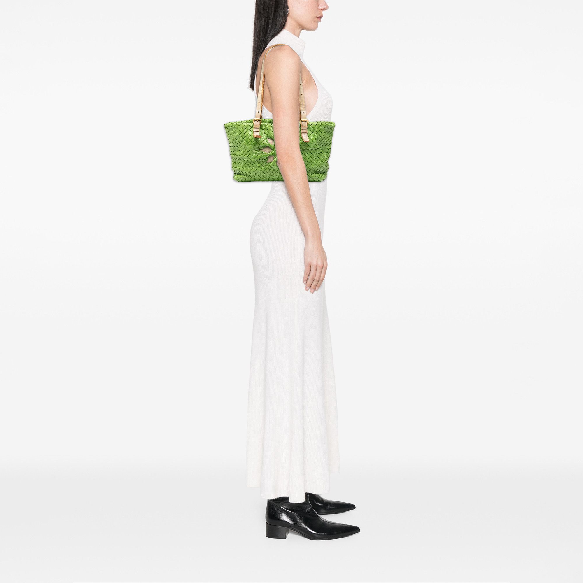 Bottega Veneta Bottega Veneta Nappa Intrecciato Marquise Flower Tote Size ONE SIZE - 10 Thumbnail
