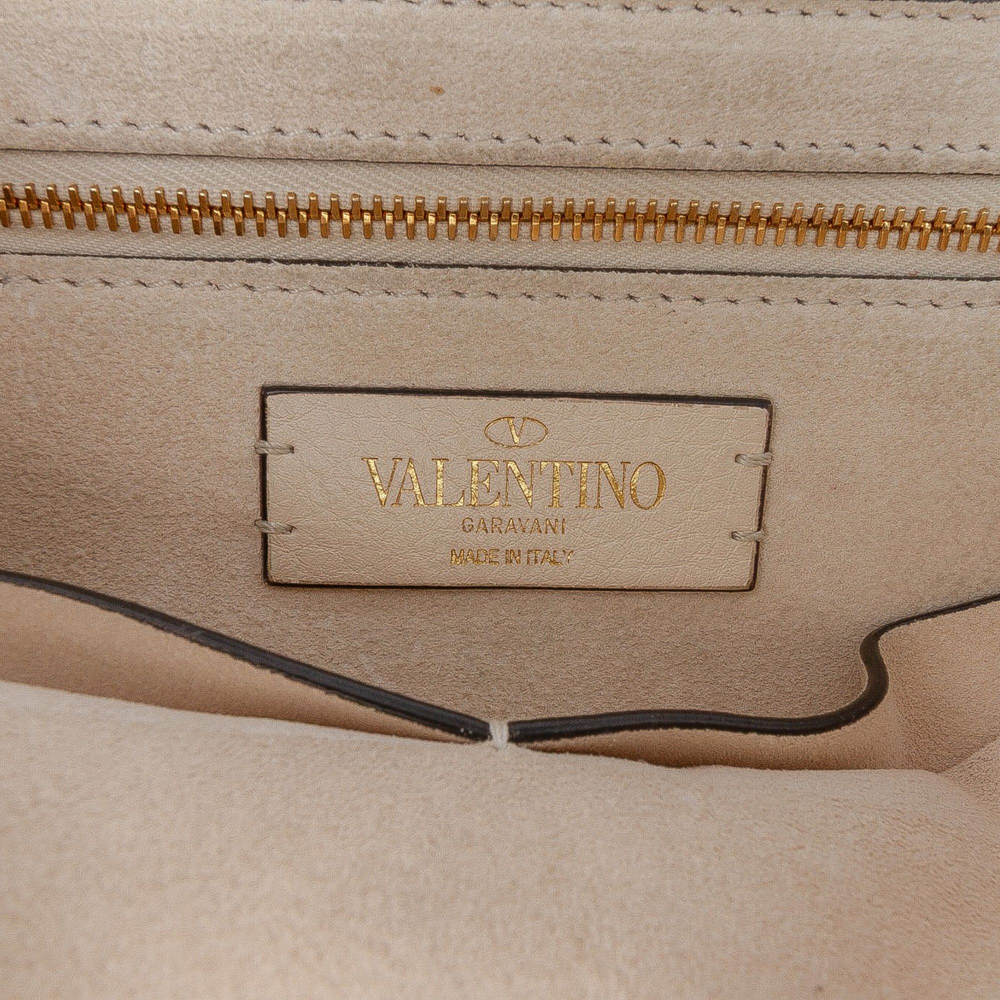 Valentino Valentino Large Grained Calfskin Roman Stud Satchel Size ONE SIZE - 5 Thumbnail