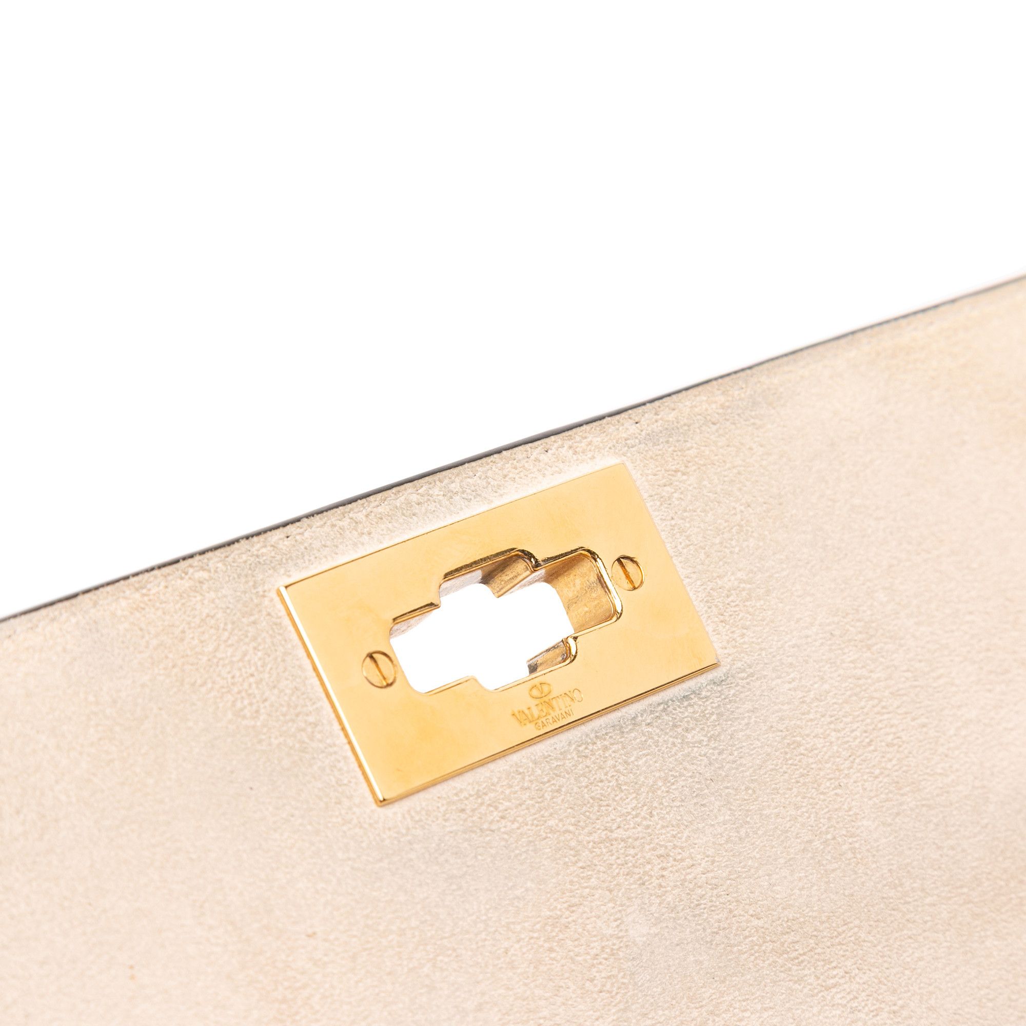 Valentino Valentino Large Grained Calfskin Roman Stud Satchel Size ONE SIZE - 8 Thumbnail