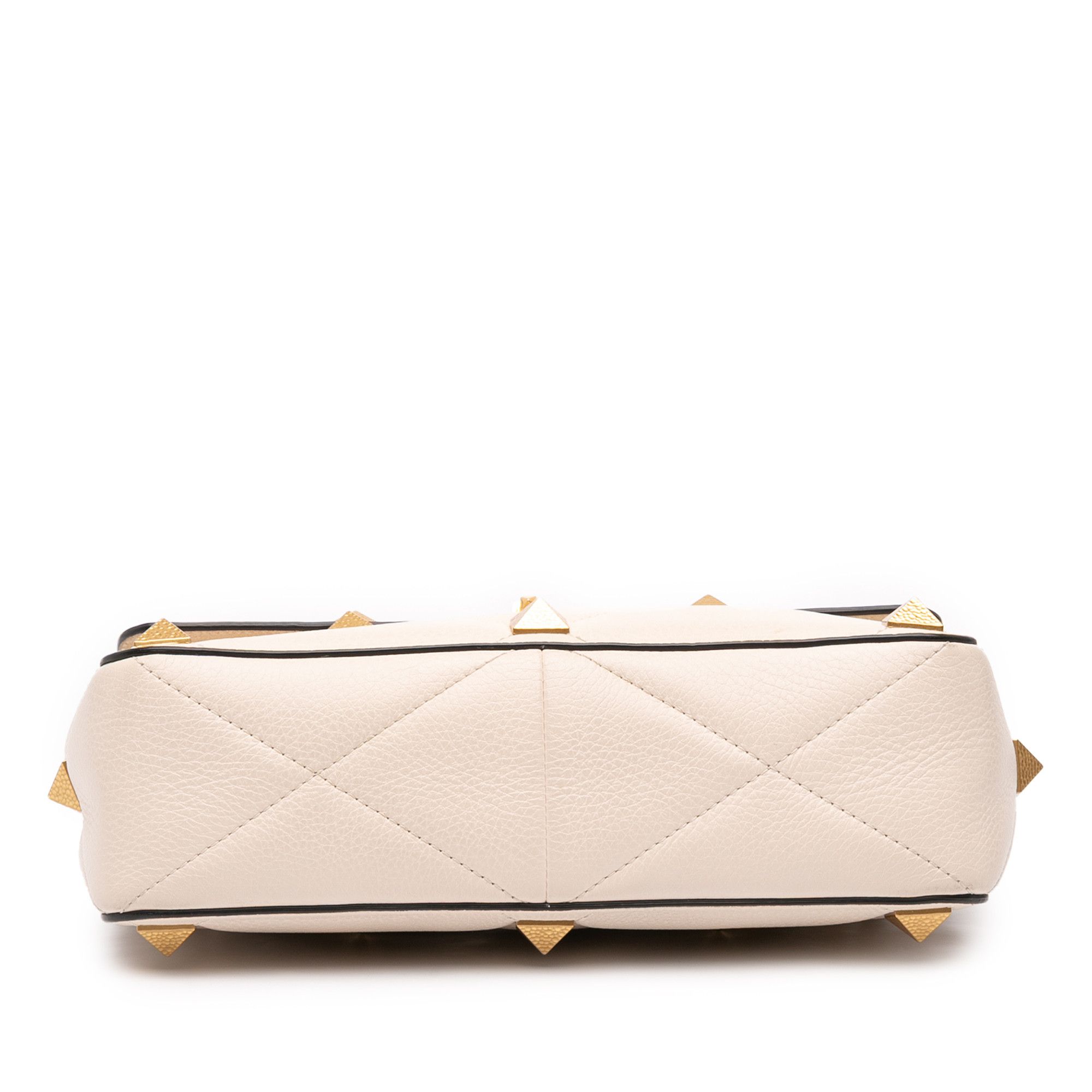 Valentino Valentino Large Grained Calfskin Roman Stud Satchel Size ONE SIZE - 3 Thumbnail