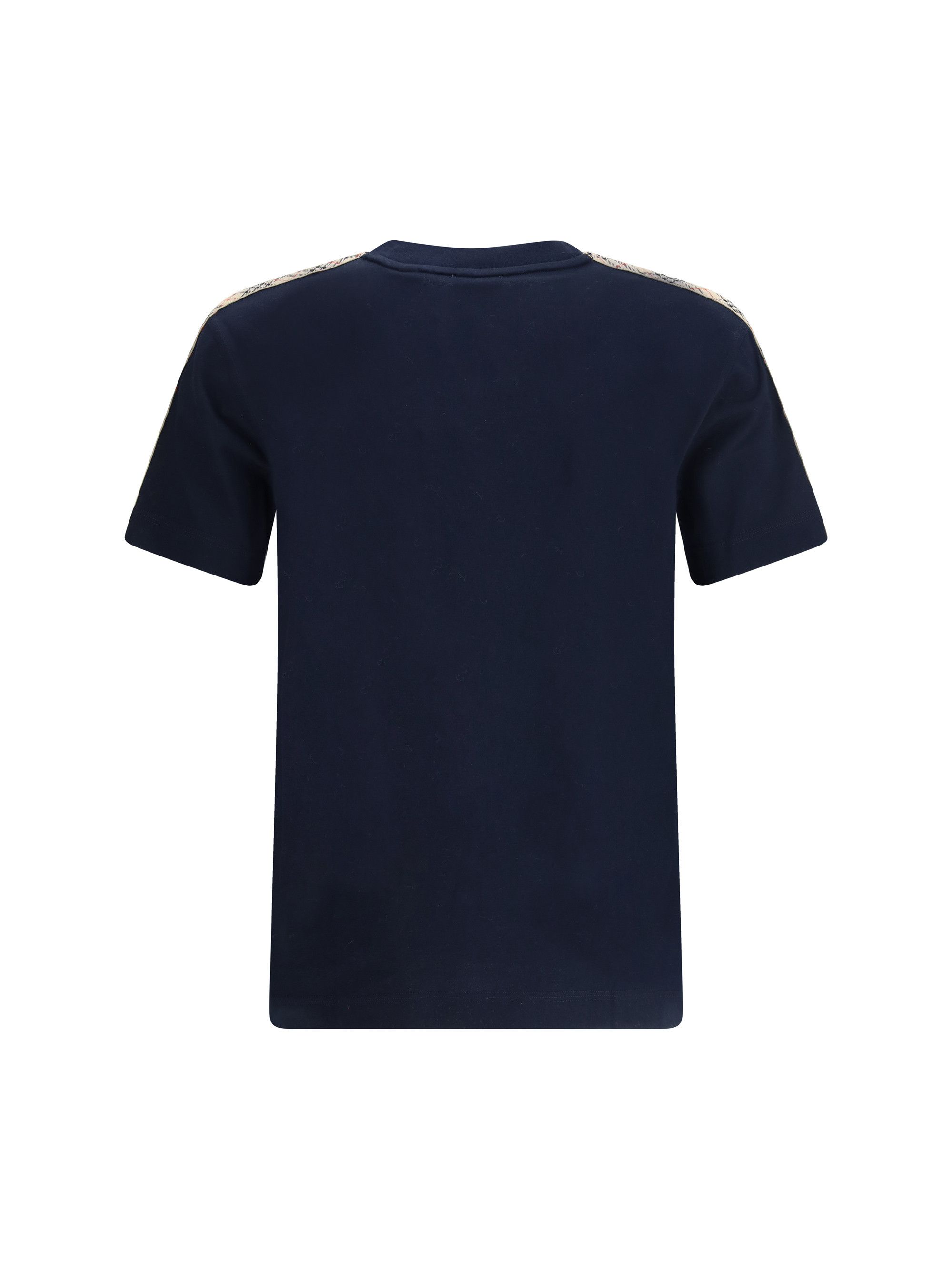 Burberry Short-sleeved T-shirt with a single Burberry Check stripe on both shoulders Size US S / EU 44-46 / 1 - 2 Thumbnail