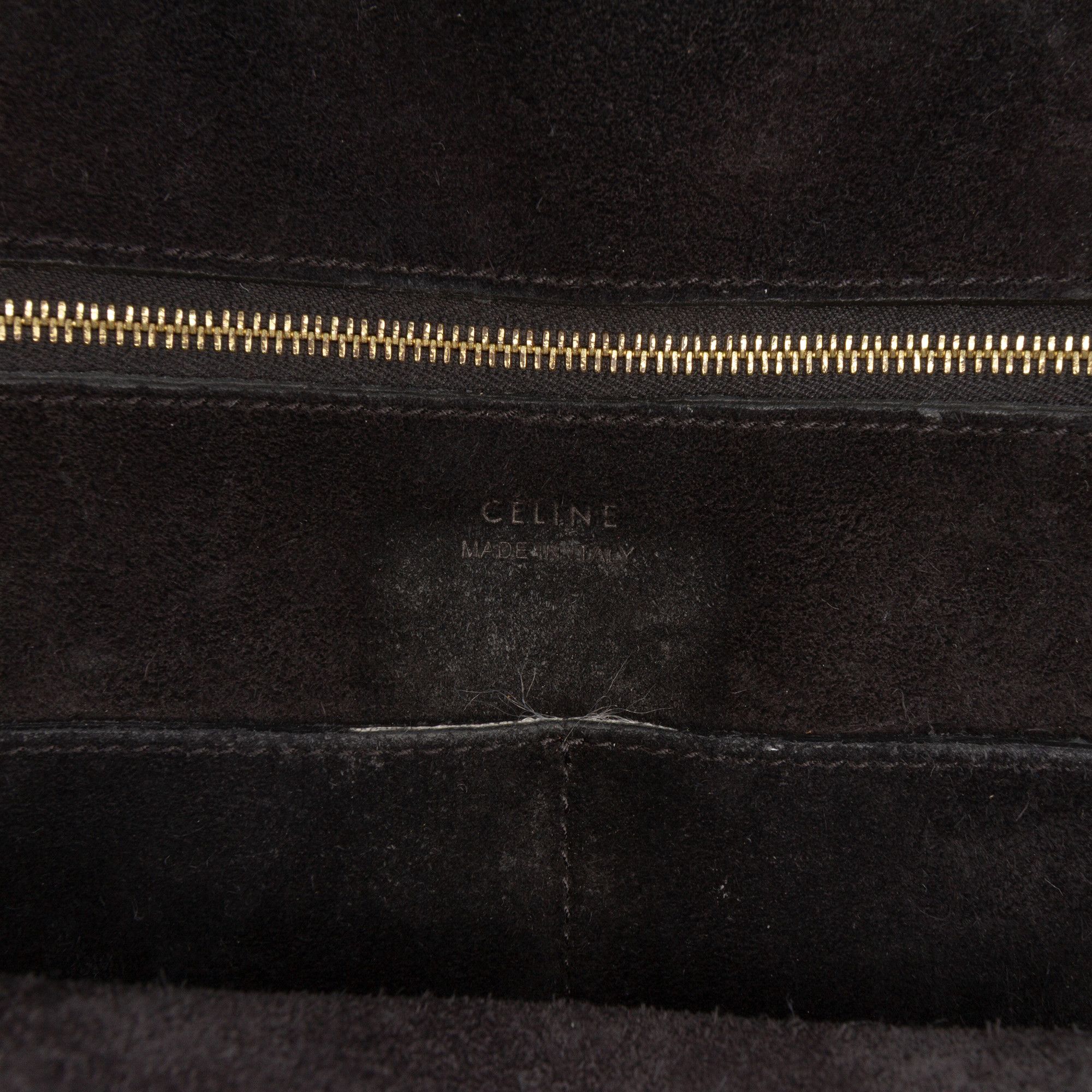 Celine Celine Croc Embossed Leather Curved Shoulder Bag Size ONE SIZE - 5 Thumbnail