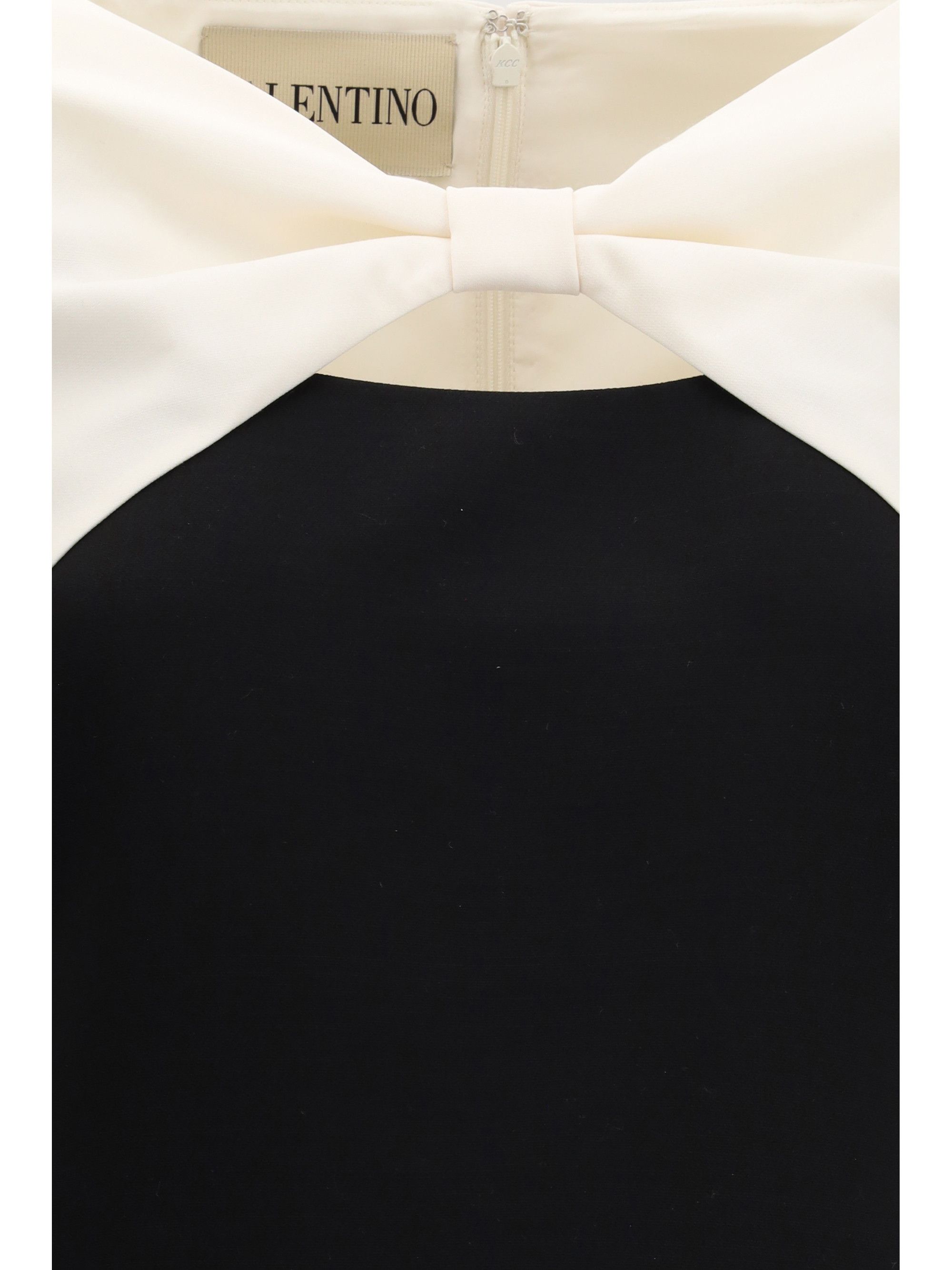 Valentino Short Crepe Couture Dress Size M / US 6-8 / IT 42-44 - 3 Thumbnail