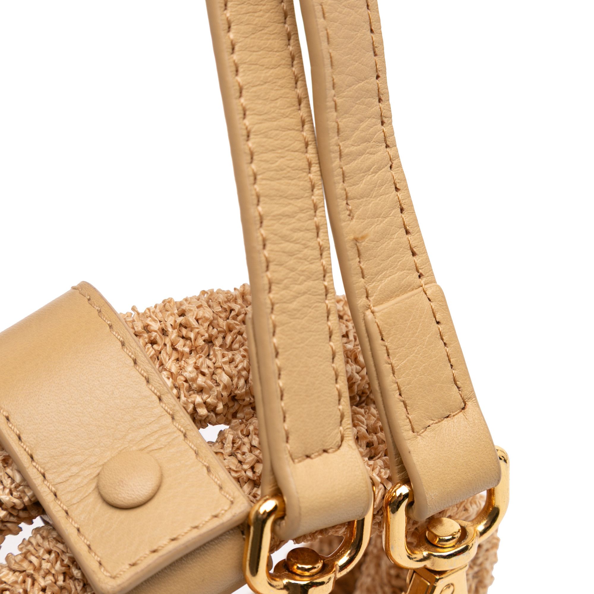Jacquemus Jacquemus Boucle Raffia Le Chiquito Noeud Size ONE SIZE - 9 Thumbnail