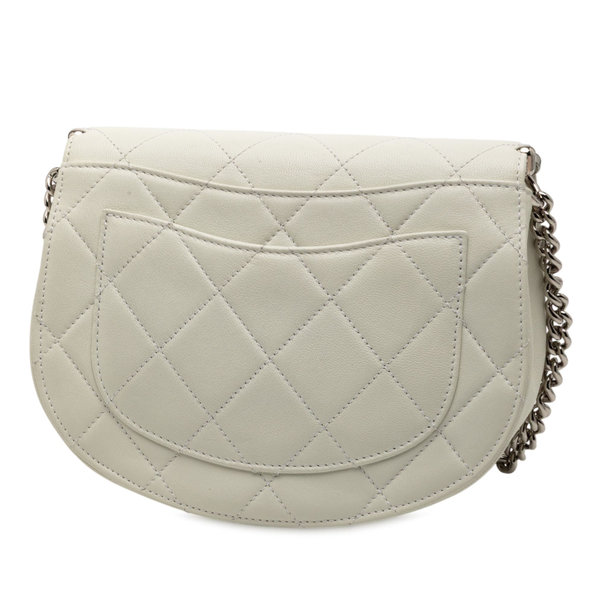 Chanel Chanel Small Quilted Lambskin Studded Bubble Flap Size ONE SIZE - 2 Thumbnail