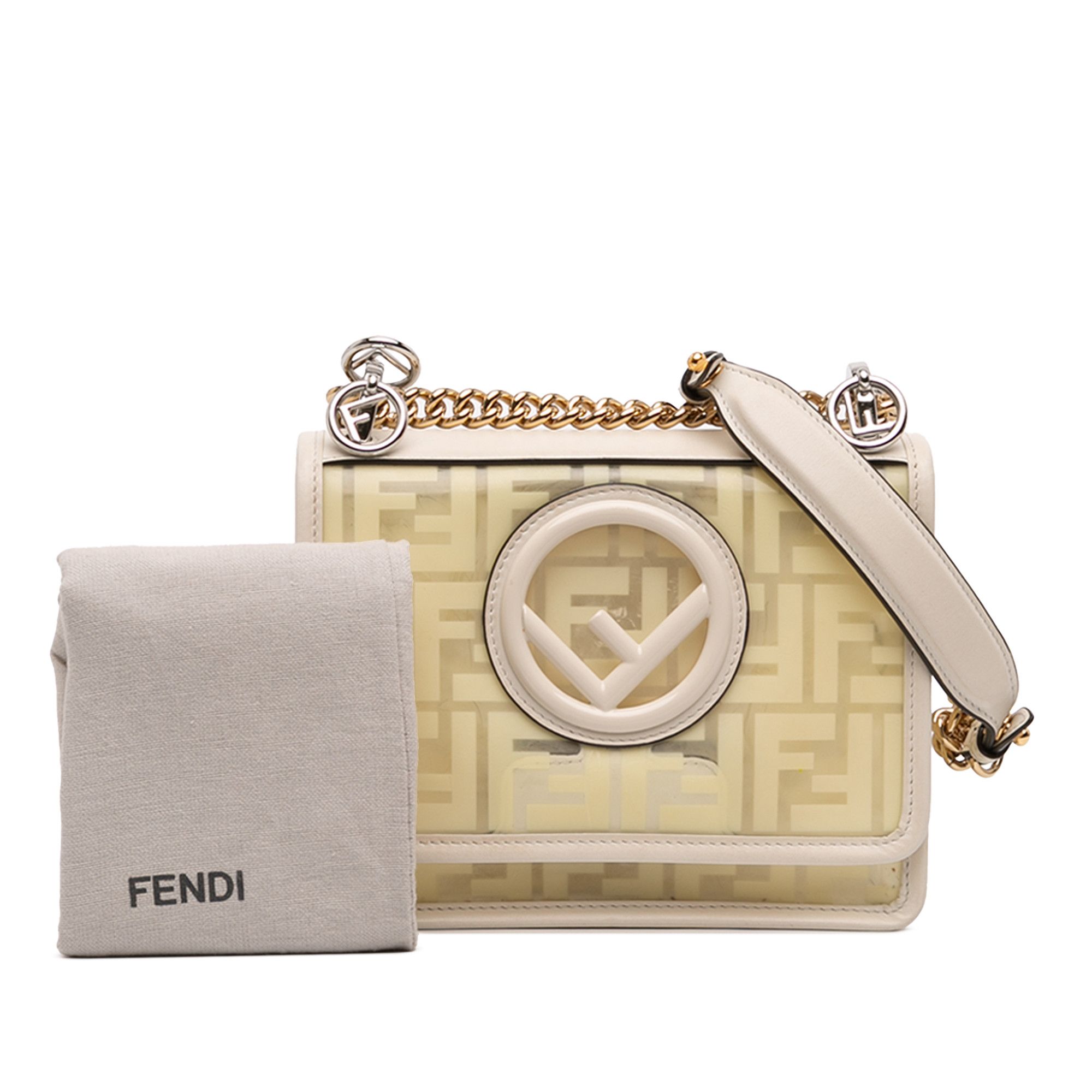 Fendi Fendi Small Zucca PVC Kan I F Crossbody Size ONE SIZE - 12 Thumbnail