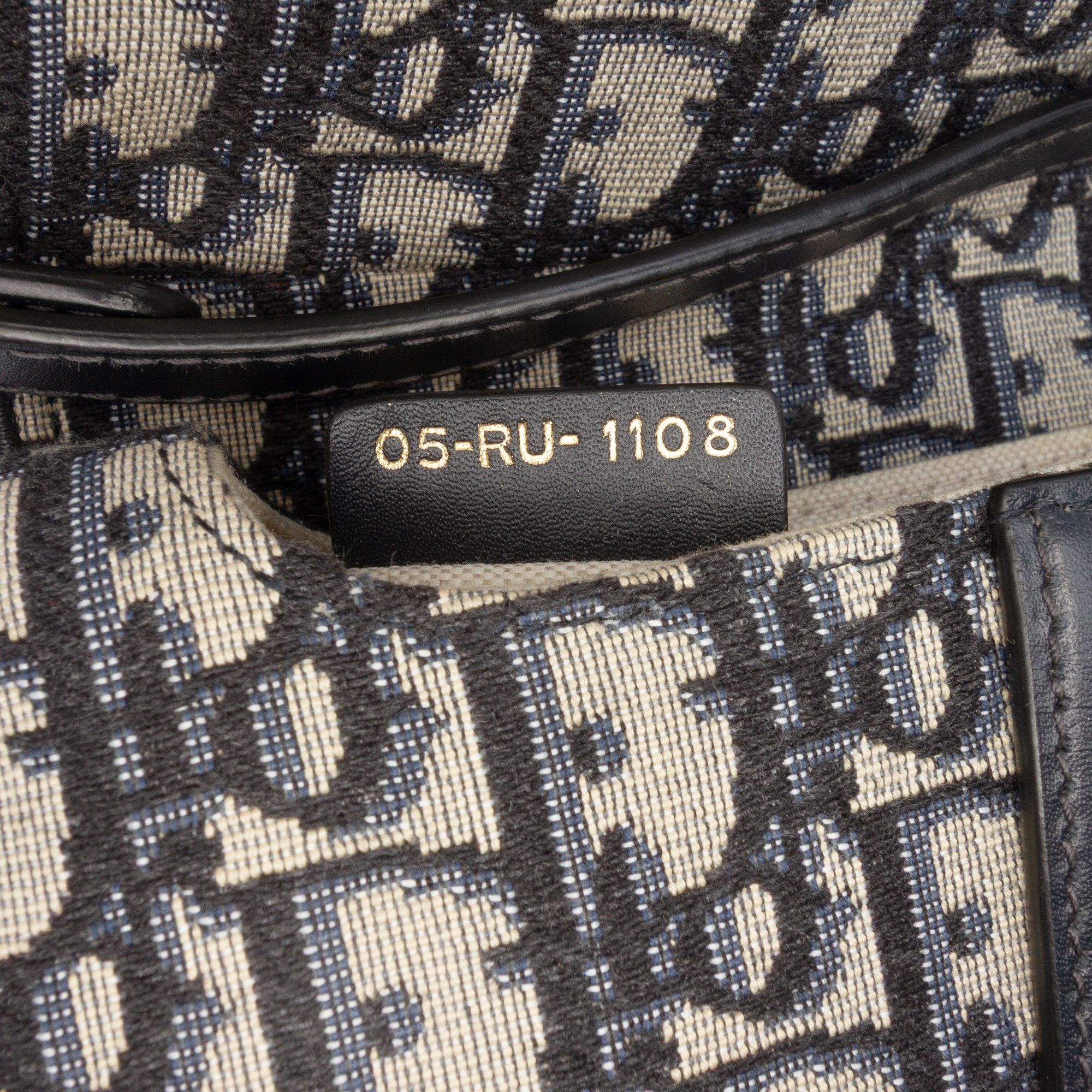 Dior Dior Mini Oblique Canvas Saddle Bag Size ONE SIZE - 6 Thumbnail