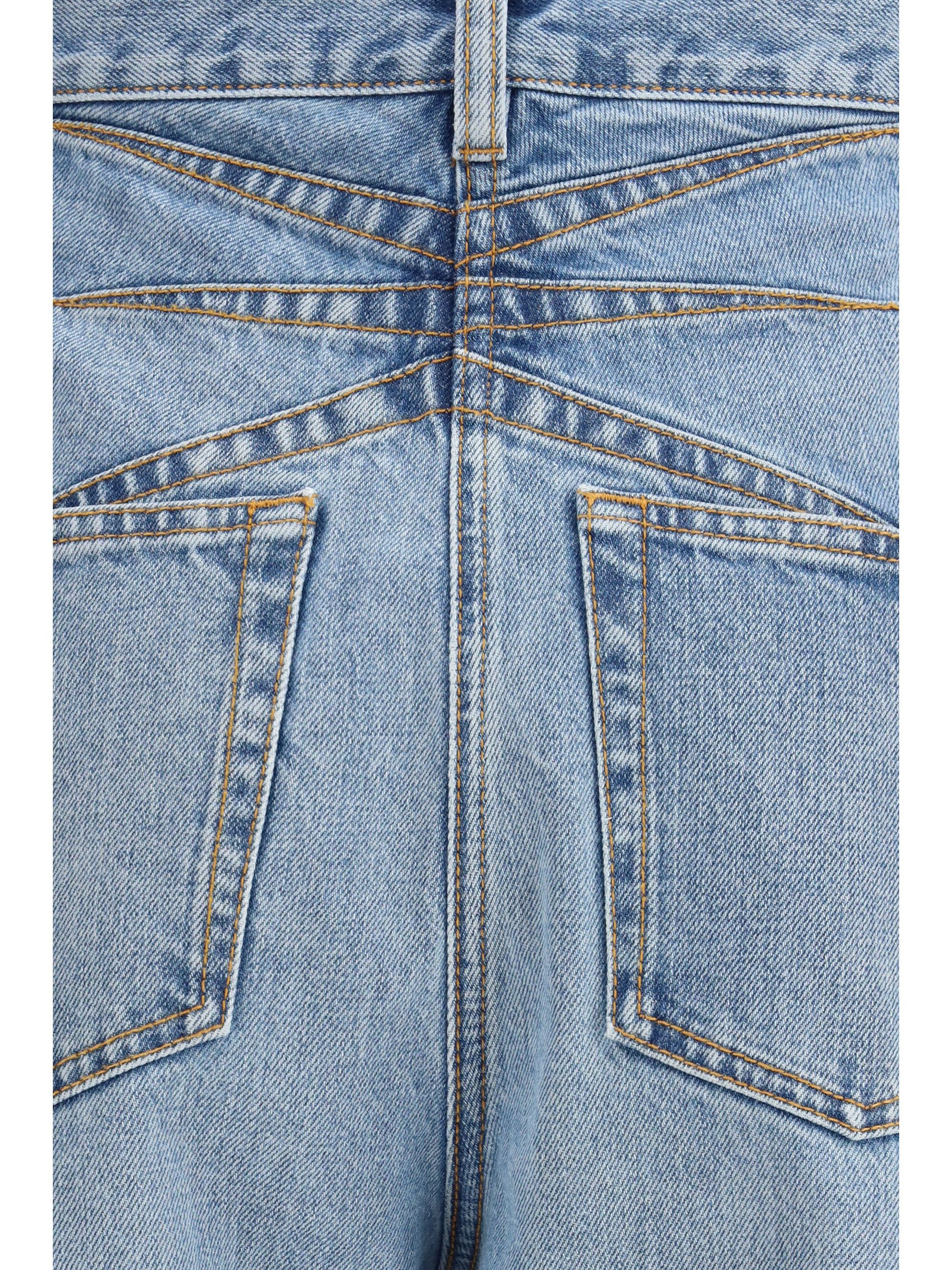 Alaia Rounded denim Trousers Size 27" / US 4 / IT 40 - 3 Thumbnail